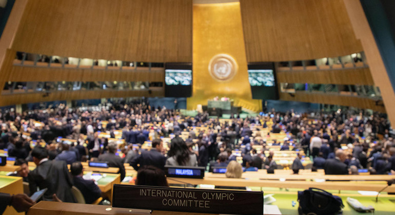 UN recognises role of sport in achieving sustainable development