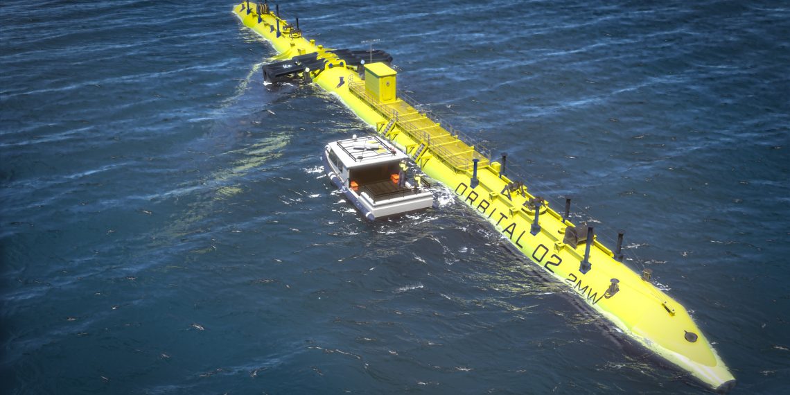Abundance raises £7 million for Orbital Marine Power’s tidal stream turbine