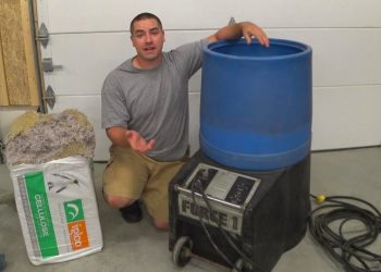 How it Works, Insulation Blowing Machine