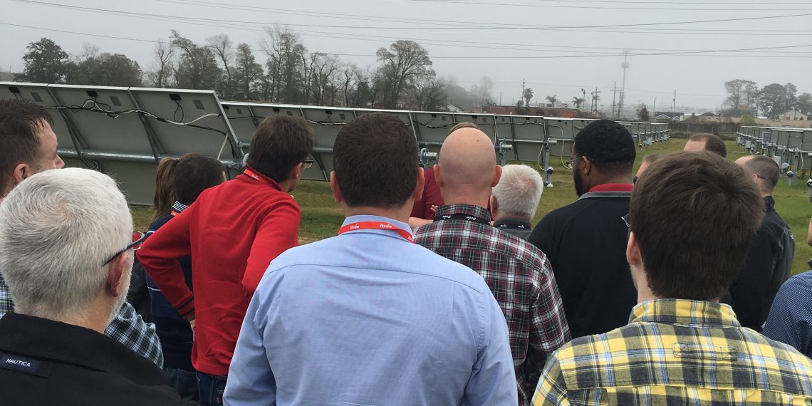 Tour highlight: Pilot solar farm offers lessons learned