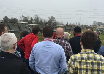 Tour highlight: Pilot solar farm offers lessons learned