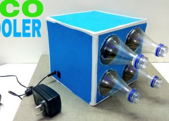 How to Make an Eco Cooler using Plastic Bottles ( Simple air cooler ) | DIY