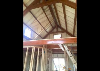 Closed Cell Spray Foam Insulation Install