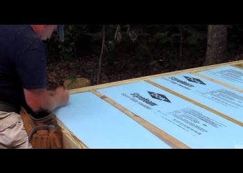 DIY Shed AsktheBuilder Foam Insulation Floor Joists Part 2