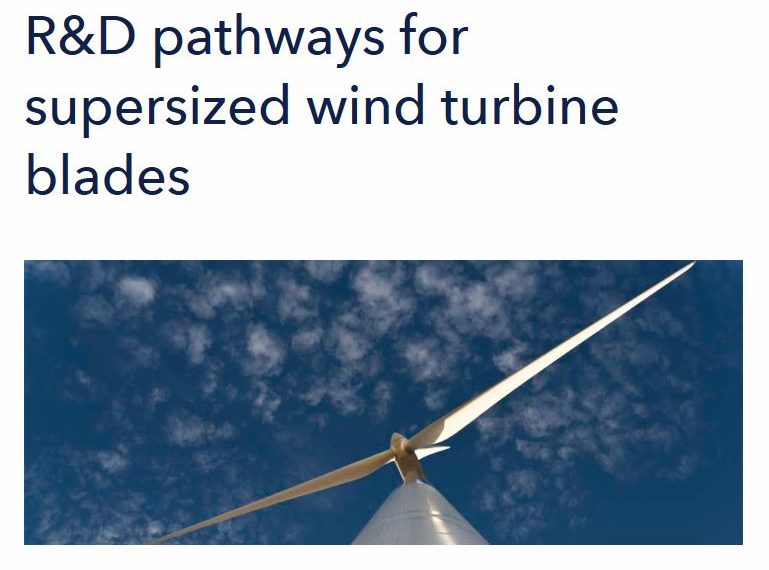 DNV GL issues study of R&D pathways for supersized wind turbine blades