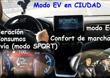 Toyota RAV4 Hybrid 2019: Modo Sport en autovía | ECO en carretera | EV en ciudad | Consumos