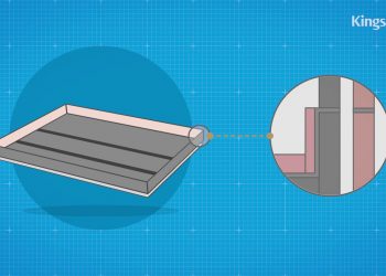 How to install insulation below a floor screed