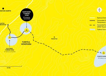 Mercury commits to begin construction of 119-MW Turitea wind farm