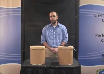 Cellulose vs  FIberglass Insulation Sound Proofing Demonstra