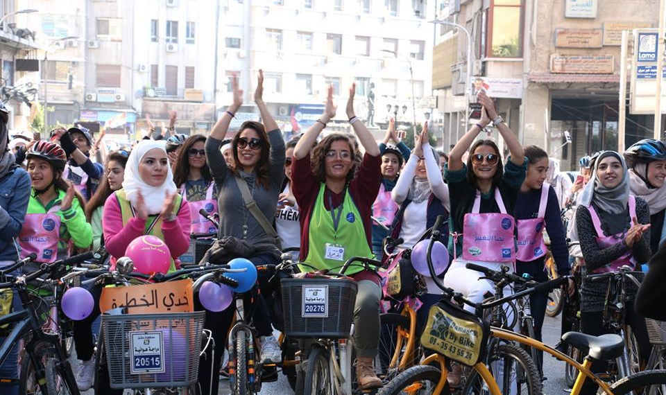 Syria’s Women and Girls Bike to Beat Climate Change
