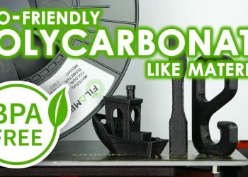 Filamentive bioPC – eco-friendly POLYCARBONATE filament REVIEW