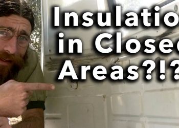 Insulating Camper Van with Great Stuff Expanding Foam