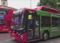 Environment-friendly, Chinese electric bus welcomed in London