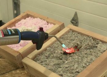 Fire Testing Insulation Materials