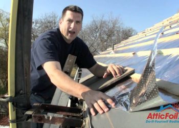 Metal Roofing And Radiant Barrier Foil Insulation