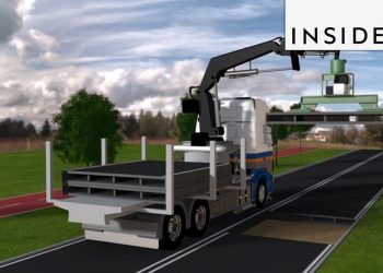 Eco-Friendly Road Is Made Of 100% Recycled Material