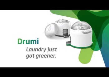 Drumi – small, portable, eco-friendly washing machine