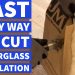 Cut Fiberglass Insulation Fast Easy Way DIY