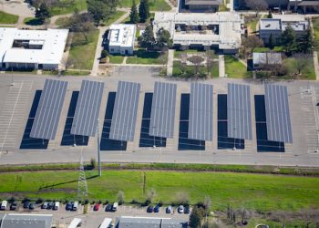 California college invests in 1-MW solar carport to offset 100 percent of its energy use