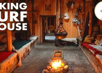 Amazing Viking Turf House Tour – Stunning Green Building!