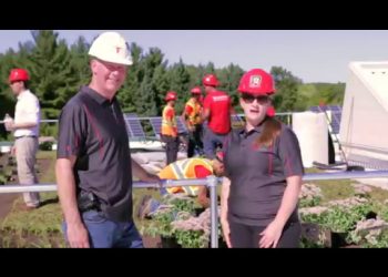 Firestone's SkyScape Vegetative Roof System on Earth Rangers Centre – Woodbridge, ON
