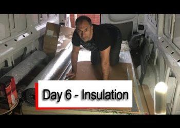 Mercedes Sprinter Camper Van – Insulation Part 2