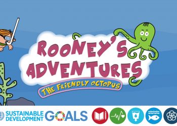 Environment Cleanliness Kids | Short Story | Rooney’s Adventures: The Friendly Octopus | Story #4
