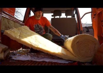 INSTALLING INSULATION | van conversion | Volkswagen T4 Transporter