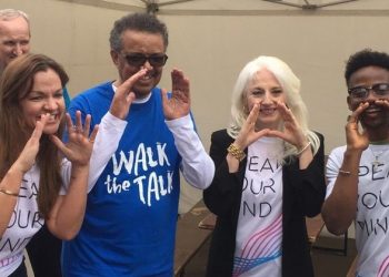 Promoting ‘a healthy sustainable future’, the UN health agency engages young and young at heart to ‘Walk the Talk’