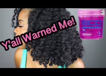 YA'LL WERE NOT LYING! | My Eco Pink Gel Wash n Go!