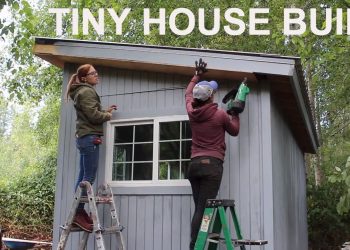 Tiny House Build: Roofing, Wiring, Insulation & Drywall with April Wilkerson