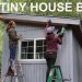 Tiny House Build: Roofing, Wiring, Insulation & Drywall with April Wilkerson