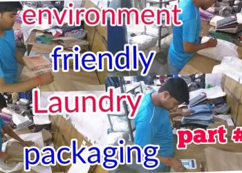 Environment friendly laundry packaging..    DELHI LAUNDRY INDUSTRY part #3