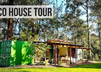 SHIPPING CONTAINER HOUSE TOUR | ECO FRIENDLY OFF GRID