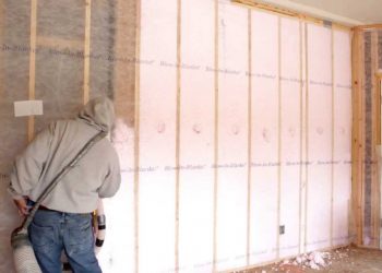 Double Wall Construction and Blown-In Insulation in a Zero Energy Home (ZEH)