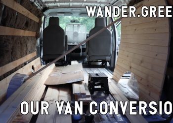 Eco-Friendly Ford E250 Camper Van Conversion