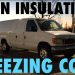FREEZING COLD | VAN INSULATION RESULTS