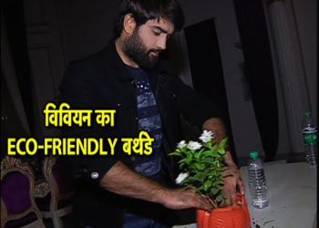 Vivian Dsena's ECO-FRIENDLY BIRTHDAY!