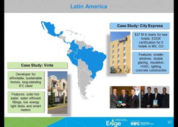 IFC's EDGE Green Buildings Market Transformation Program