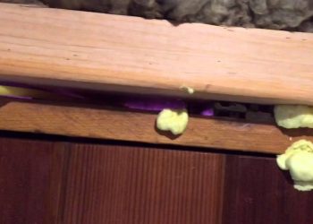 How to Insulated with spray foam around Doors and Windows.