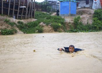 Monsoon rains turn millions of children’s lives ‘upside down’ across South Asia