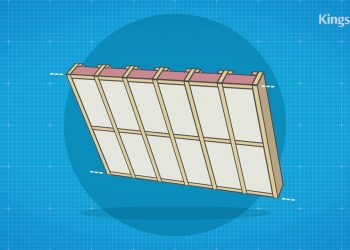 How to partial fill insulation between and under rafters in a pitched roof