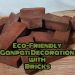 Eco friendly Ganpati Decoration with Bricks | विटांपासून गणपती डेकोरेशन