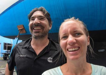 Our Experimental eco-friendly antifouling project begins- Sailing Vessel Delos Ep. 205