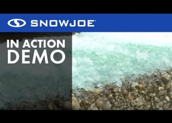 MELT – Snow Joe Premium Environmentally-Friendly Blend Ice Melter – Live Demo
