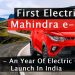 Mahindra Electric SUV car In India – e KUV 100 – Environment Friendly With Fast Charging