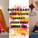 Eco Friendly Ganpati Decoration Ideas for Home #under500