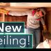 RV Water Damage Repair + Installing Ceiling Insulation/Paneling