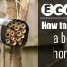 Eco How: How to make a bee home