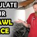 How to Insulate Crawl Space with Foam Board | Crawl Space Foam Board Insulation | Knoxville TN